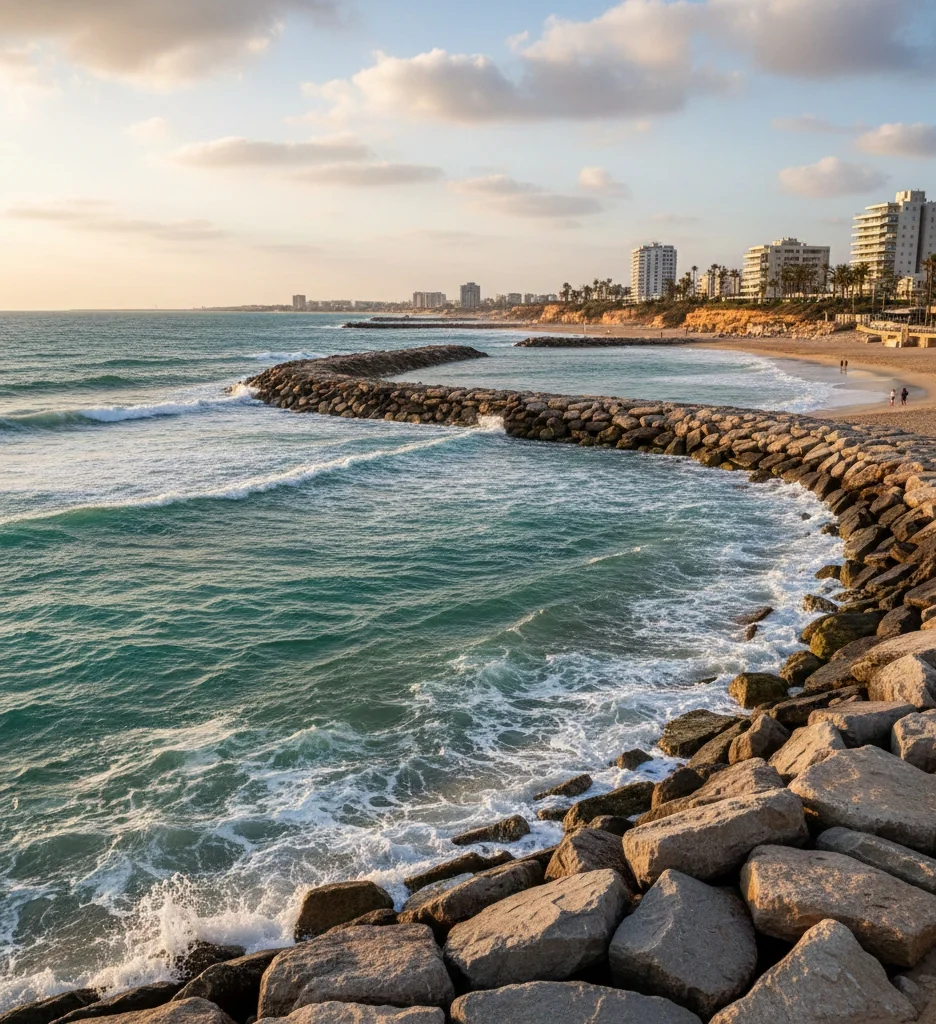 מצלמת חוף דרומי הרצליה שידור חי