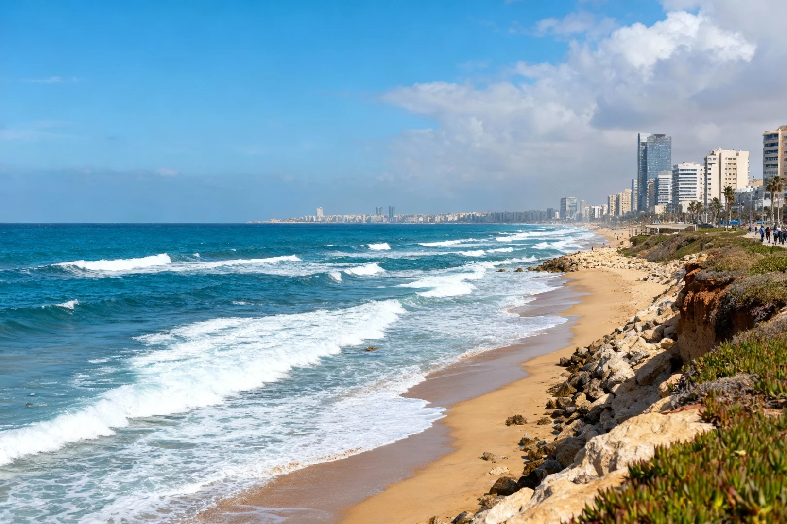 מצלמת חוף יפו צפון - שידור חי