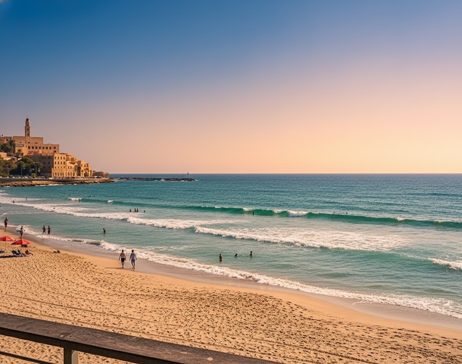 מצלמת חוף יפו דרום - שידור חי