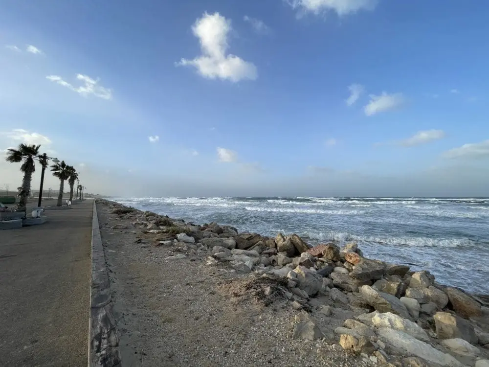 מצלמת חוף נירוונה חיפה